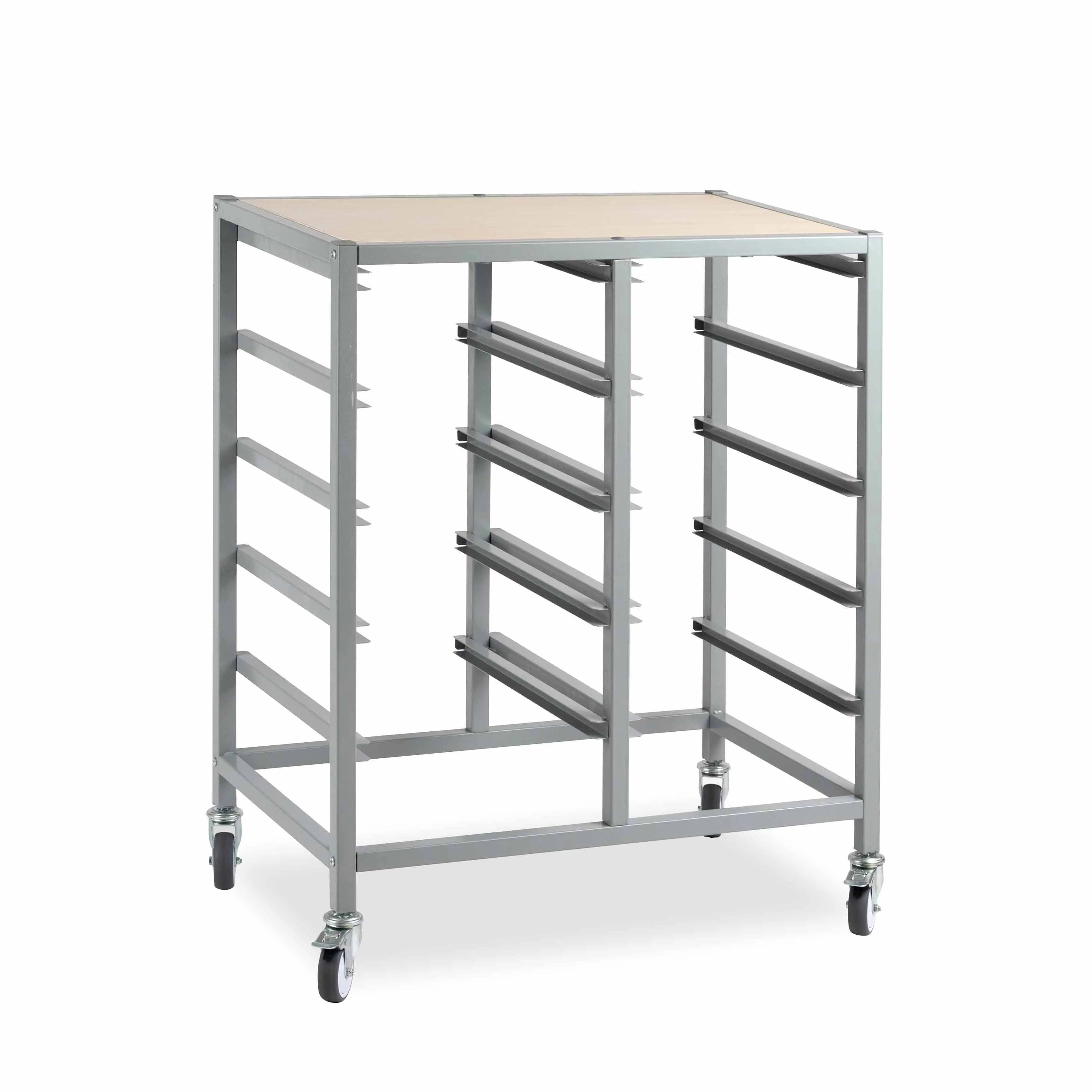 10 Tote Tray Double (Trolley Only)