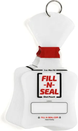 (100) 3oz Liquid Heat Sealed Pouches by Fill-N-Seal, No Funnel Needed, TSA Carry-On Approved, 100% Flexible, and BPA Free!