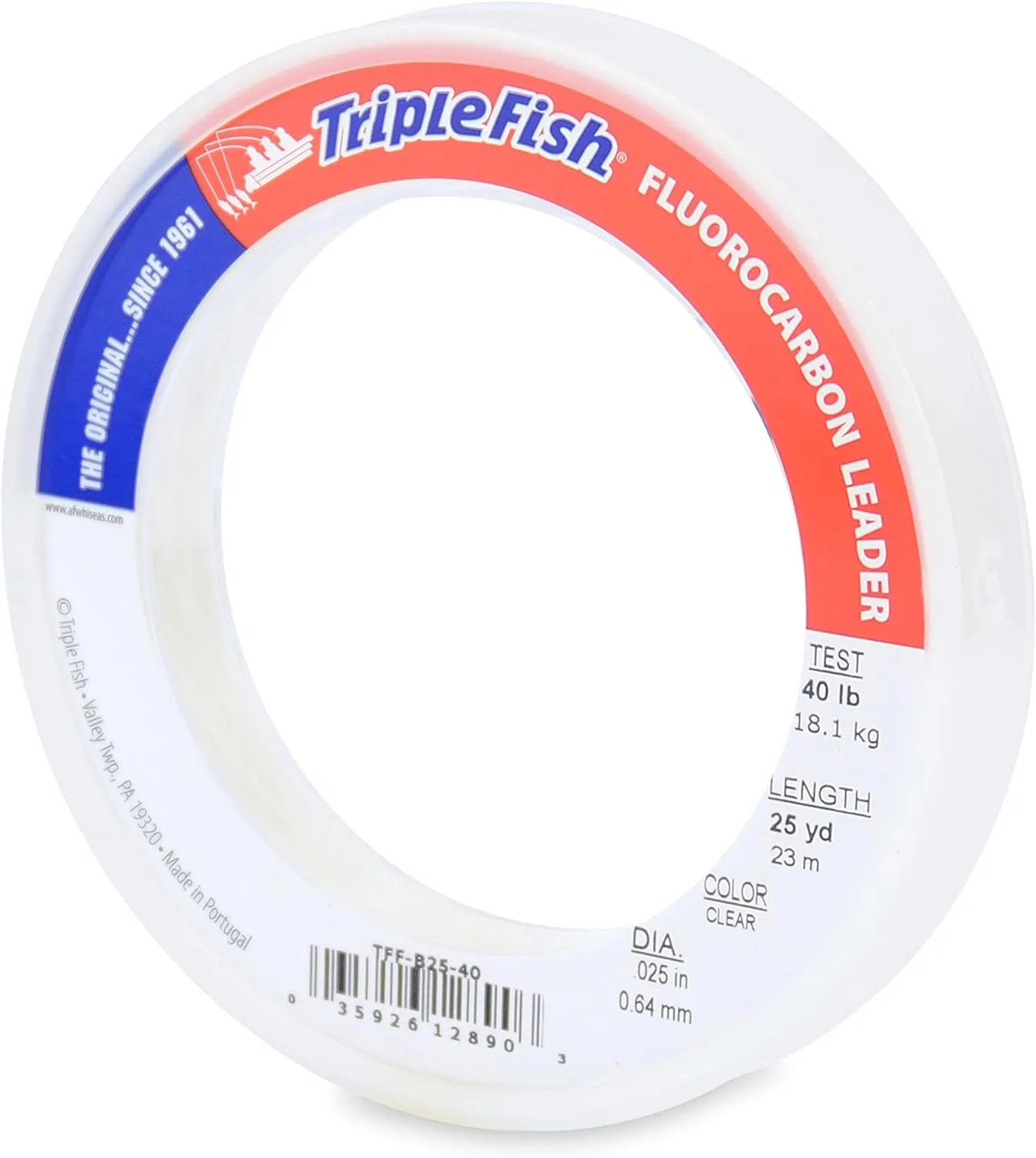 100% Fluorocarbon Fishing Leader - Clear Invisible Strong and Heavy Duty Highly Abrasion Resistant, Fast Sinking Freshwater & Saltwater