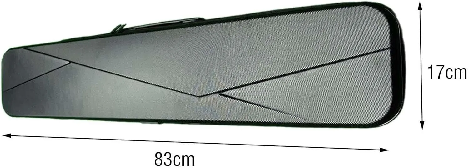 1/2 Billiard Stick Case Billiard Cue Bag Accessories with Chalk Slot Snooker Rod Holder Billiard Pool Rod Box for Training