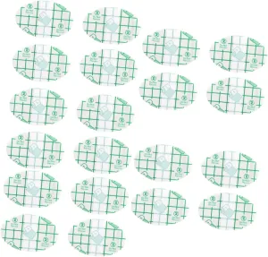 20Pcs Transparent Rear Heel Cushion Stickers Invisible Wear Resistant Foot Protectors for Heel Blisters and Abrasion Comfortable Adhesive Pads for Ankle and Toe Protection
