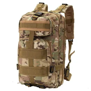 25L Outdoor Military Tactical Camping Hiking Trekking Backpack Rucksack CP Camouflage
