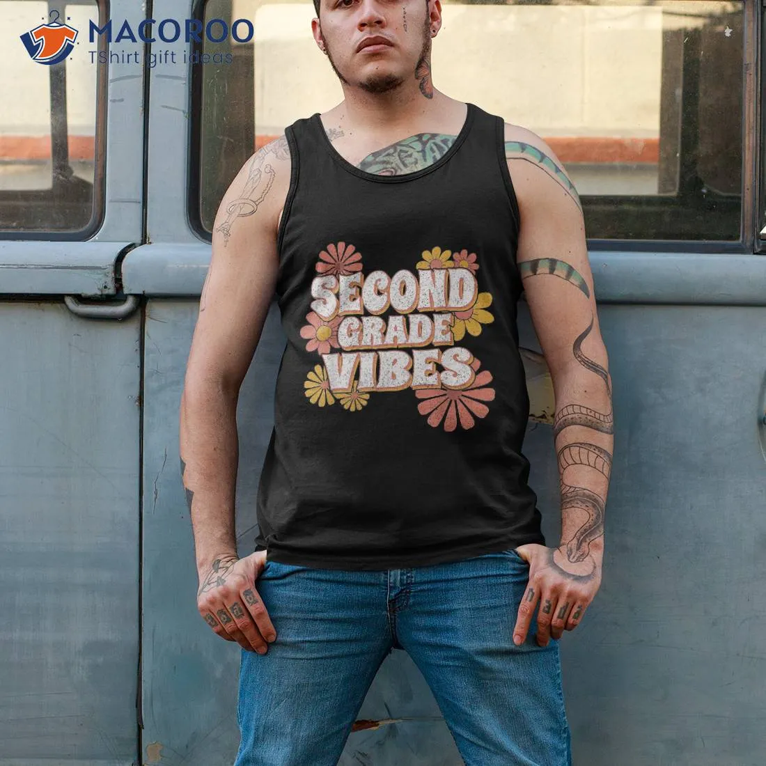 2nd Second Grade Vibes Back To School For Teacher Student Shirt