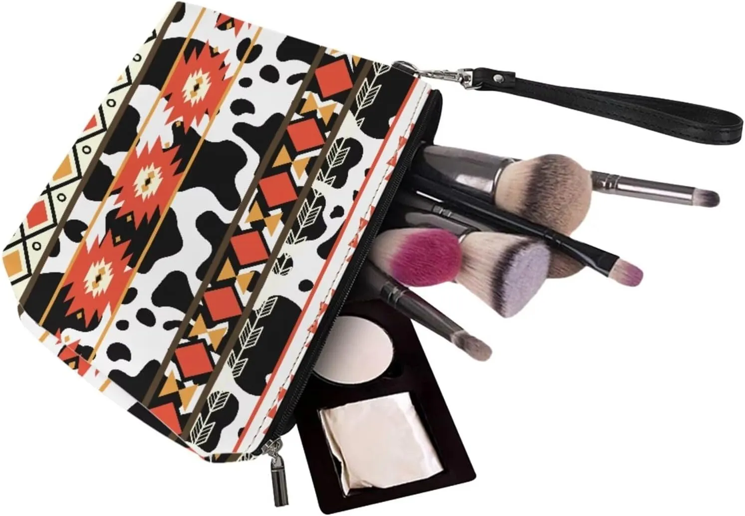 2PCS Handbag and Wallet Set for Women Hobo Bag Satchel Purse Tote Handbag Top Handle Bag with PU Make Up Bag