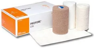 3 Layer Compression Bandage System Compression Self-Adherent/Tape Closure NonSterile - 8/Case - MCK