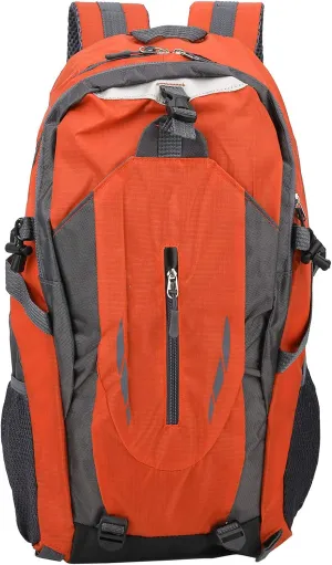 40L Backpack Shoulder Bag Comfortable for Outdoor Sports Climbing Camping Hiking (Orange)