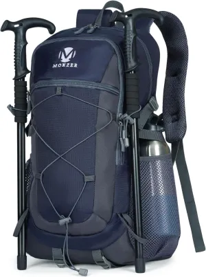 40L Hiking Backpack Lightweight Water Resistant Camping Outdoor Sport Trekking Travel Daypack for Men Women（Blue A）