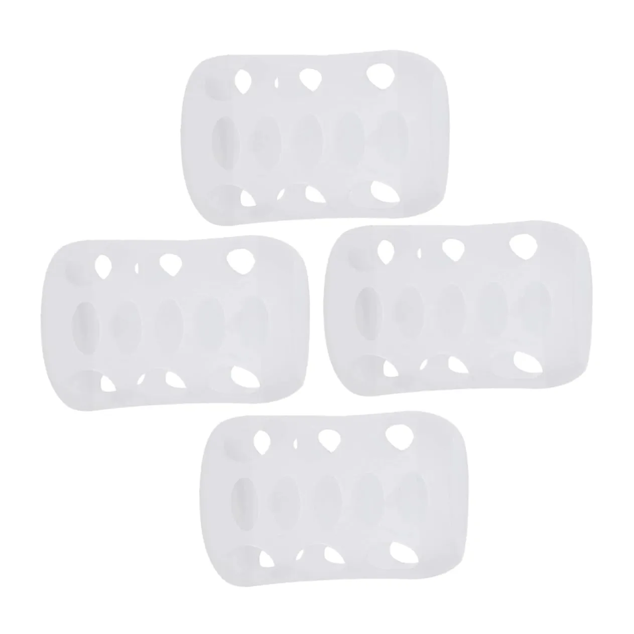 8 Pcs Milk Bottle Sleeves Pigeon Supplies Silicone Bottle Cover Feeding Glass Covers Glass Bottle Sleeves Nursery Bottle Cover Feeding Bottle Baby White Anti-Fall Cover