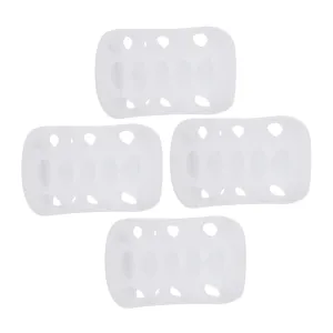 8 Pcs Milk Bottle Sleeves Pigeon Supplies Silicone Bottle Cover Feeding Glass Covers Glass Bottle Sleeves Nursery Bottle Cover Feeding Bottle Baby White Anti-Fall Cover