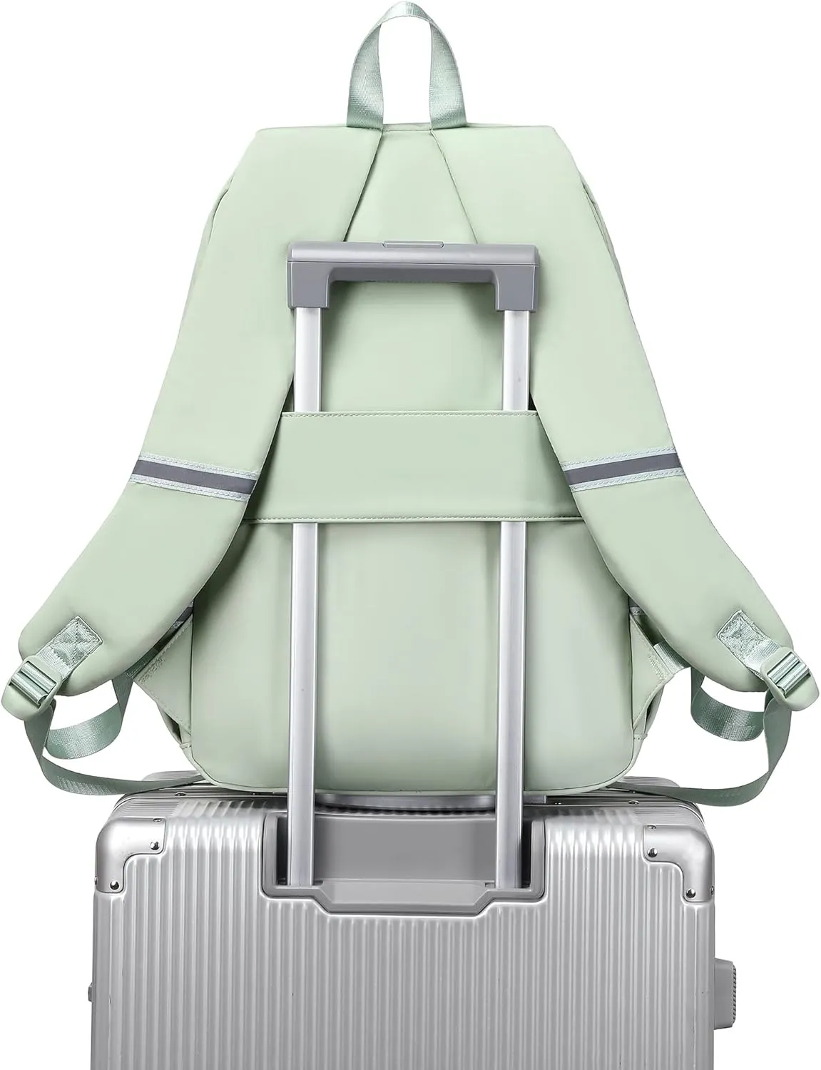 abshoo Big Student Laptop Backpack For College Women Middle High School Teen Girls Bookbag Travel Daypack (Olive Green)