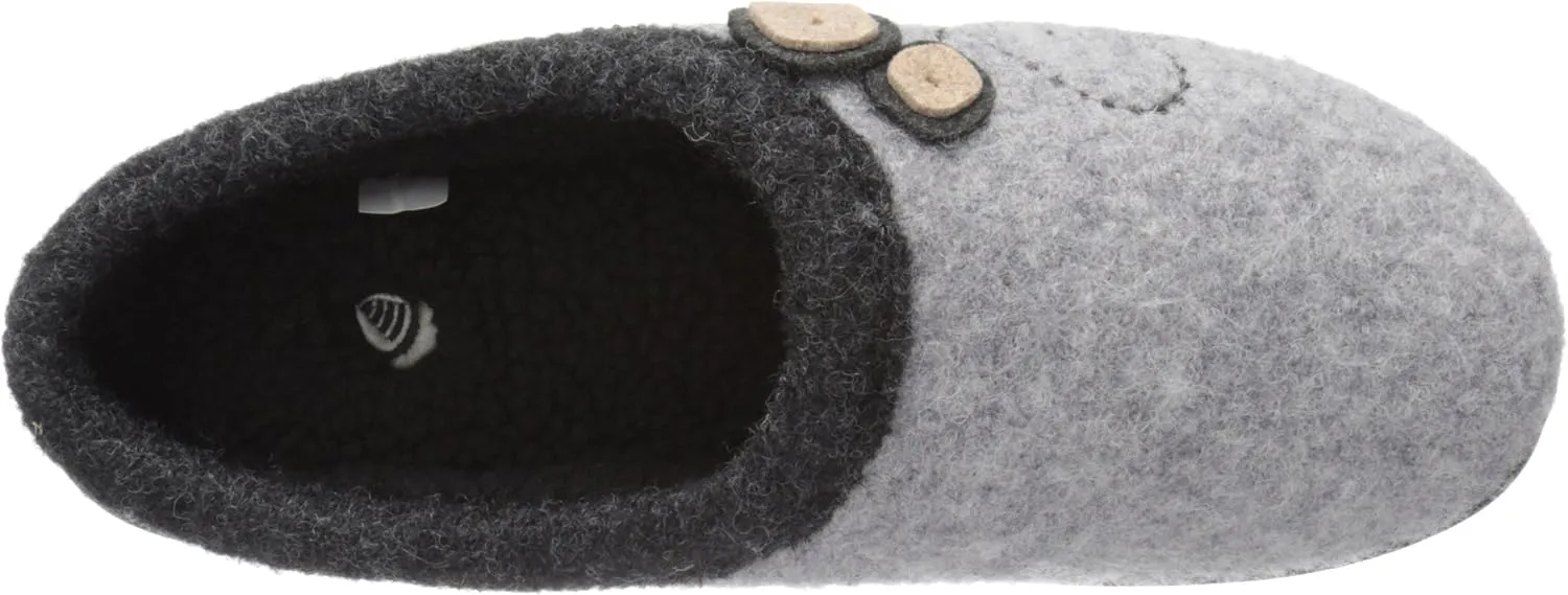 Acorn Women's Clog Slippers, Multi-Layer Memory Foam Footbed with Arch Support