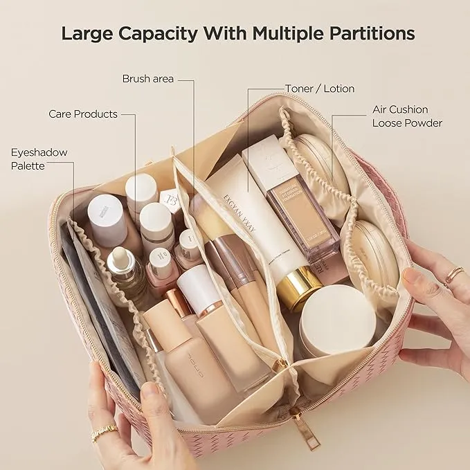 Adelyn | Waterproof  Travel Cosmetic Makeup Toiletry Bag