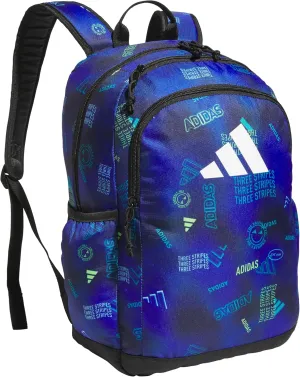 adidas Affiliate Small Backpack for Women and Men, Durable Bag with Laptop Sleeve, Adi Haze Collegiate Navy/White, One Size