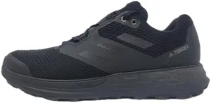 adidas Men's Terrex Two Flow Trail Running Shoe, Black, 10.5 M US