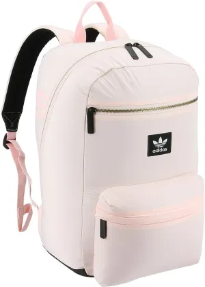 adidas Originals Originals National Plus Backpack, Icey Pink, One Size