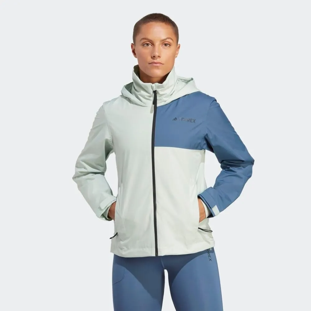 adidas Women's Terrex Multi Rain.rdy Two-layer Rain Jacket