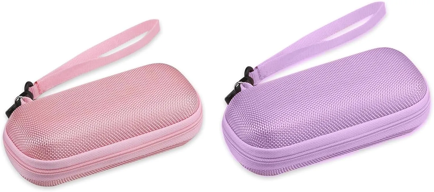 AGPTEK Carrying Case, EVA Zipper Carrying Hard Case Cover for Digital Voice Recorders, MP3 Players, USB Cable, Earphones-Bose QC20, Memory Cards, U Disk