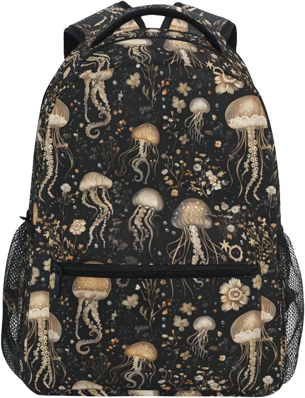 ALAZA Jellyfish Pattern Kids School Backpack for Boys Girls Teens Bookbag Travel Daypack Bag 16 inch