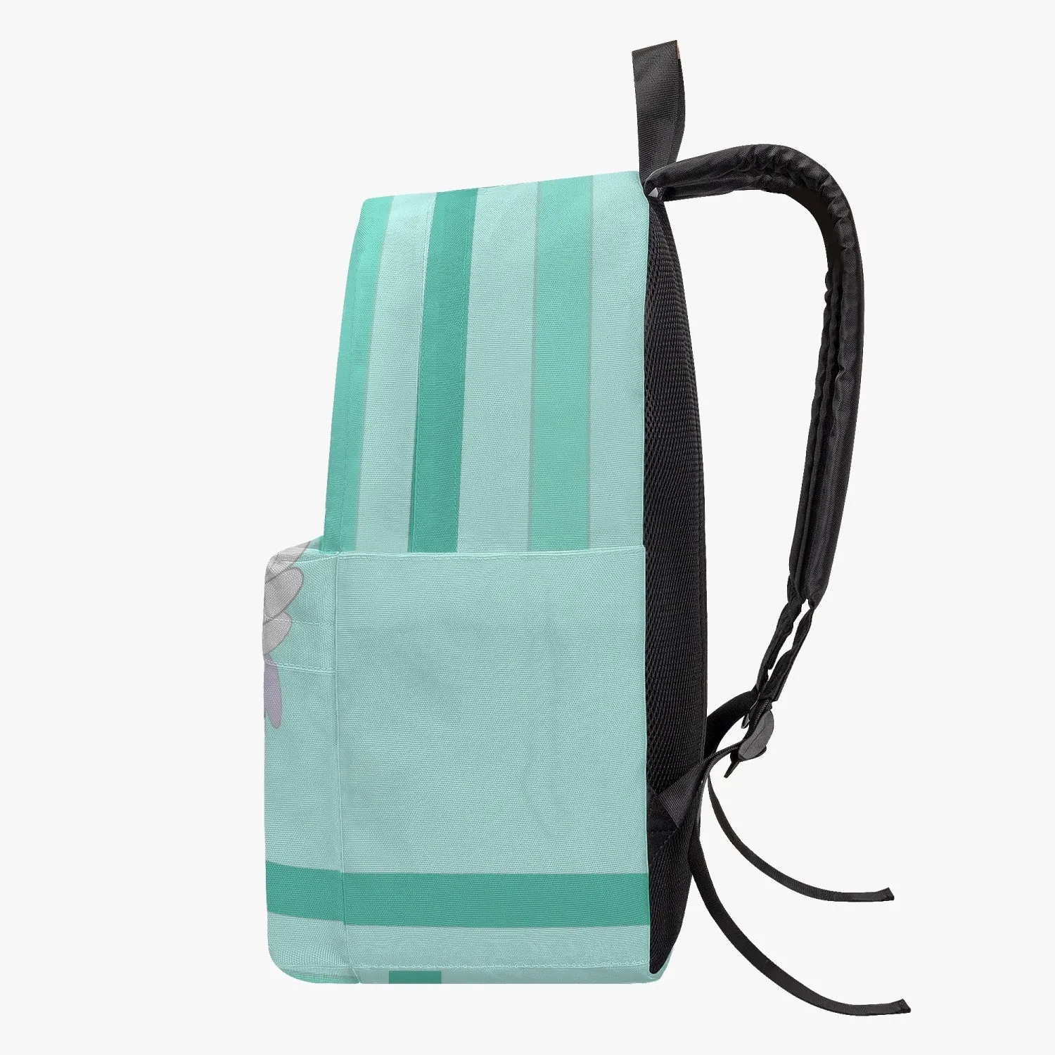 All-over-print Canvas Backpack GLOBAL FREEDOM UNITED© Archangel Michael Policemen Light Green