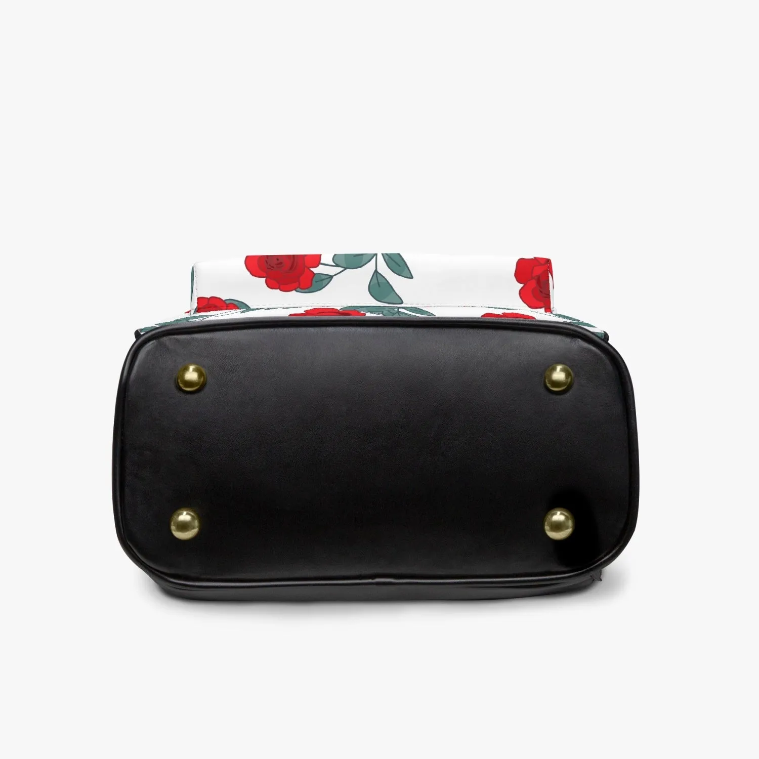 All Over Printed PU Backpack GLOBAL FREEDOM UNITED© Couple Germany Skarabeus Beetle Women  Red