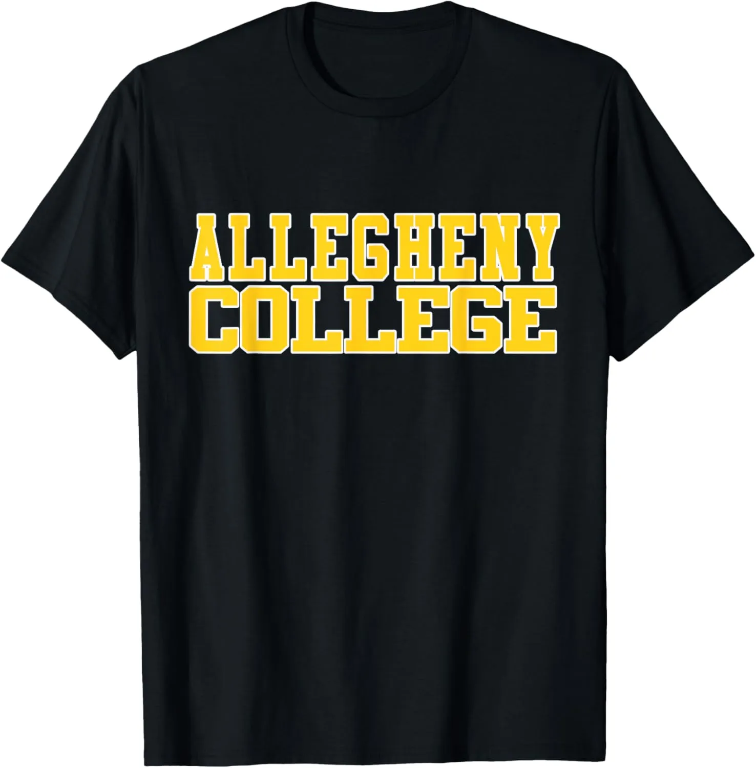 Allegheny College Retro Pullover Men Women T-Shirt