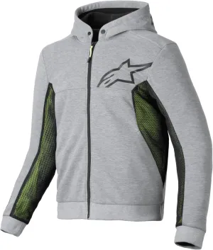 Alpinestars Chrome Air Sport Hoodie, Abrasion-Resistant Motorcycle Riding Jacket, Ventilation & CE-Certified Protection