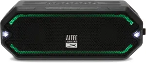 Altec Lansing - HydraJolt Wireless Bluetooth Speaker, Waterproof Portable Speakers with Built in Phone Charger and Lights, Everything Proof Outdoor, Shockproof, Snowproof, 16 Hours Playtime