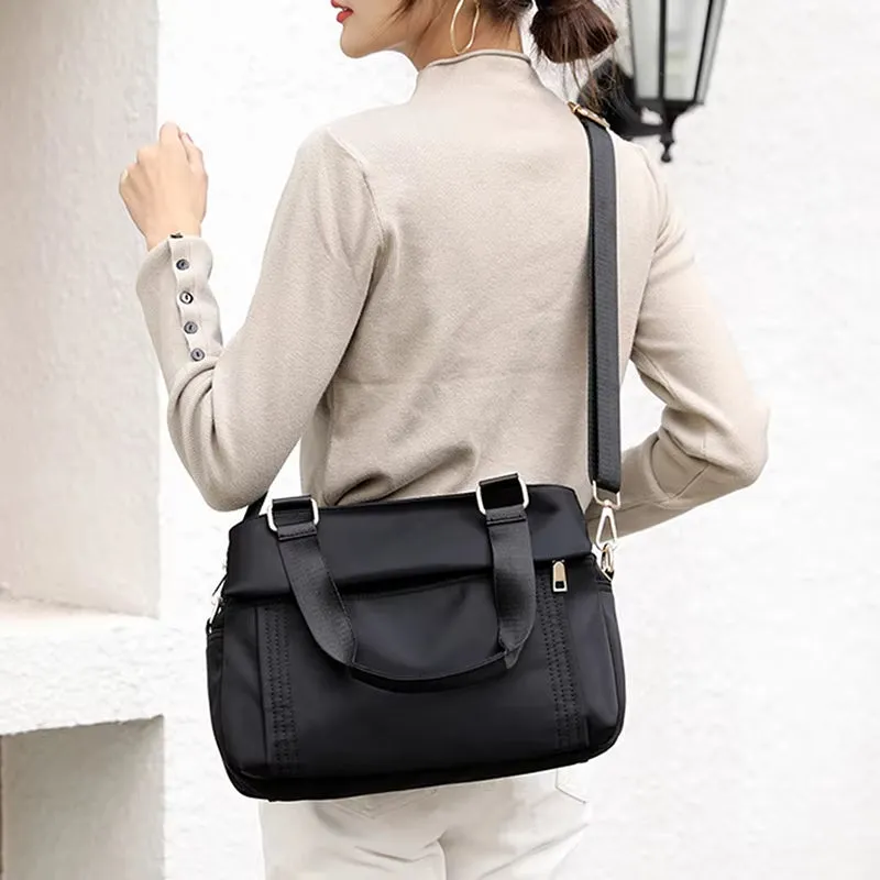 Amelia | Multi-layer Large Capacity Nylon Tote Bag for Travel
