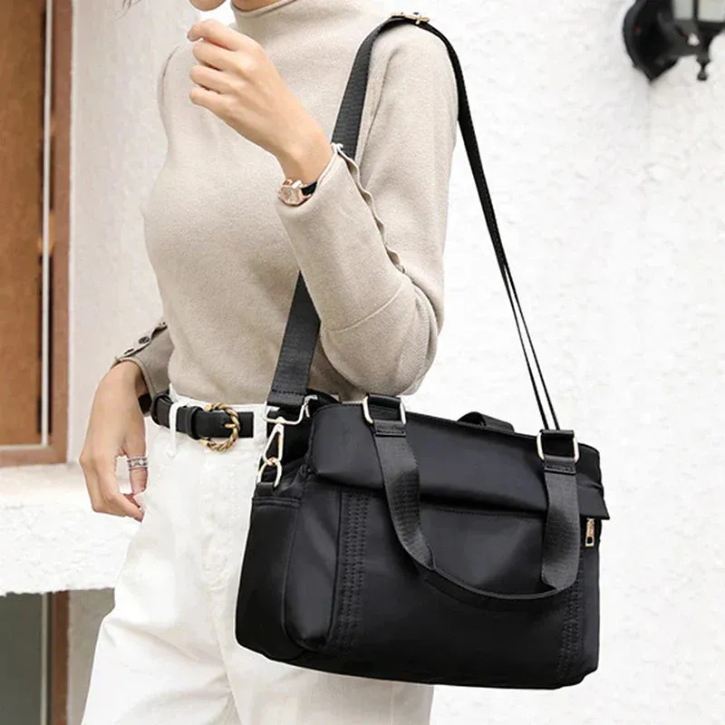 Amelia | Multi-layer Large Capacity Nylon Tote Bag for Travel