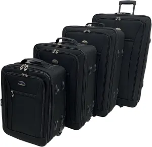 American Flyer Brooklyn 4-Piece Luggage Set