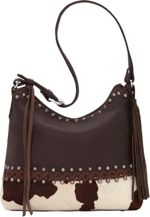 American West Leather Shoulder Bag for Women