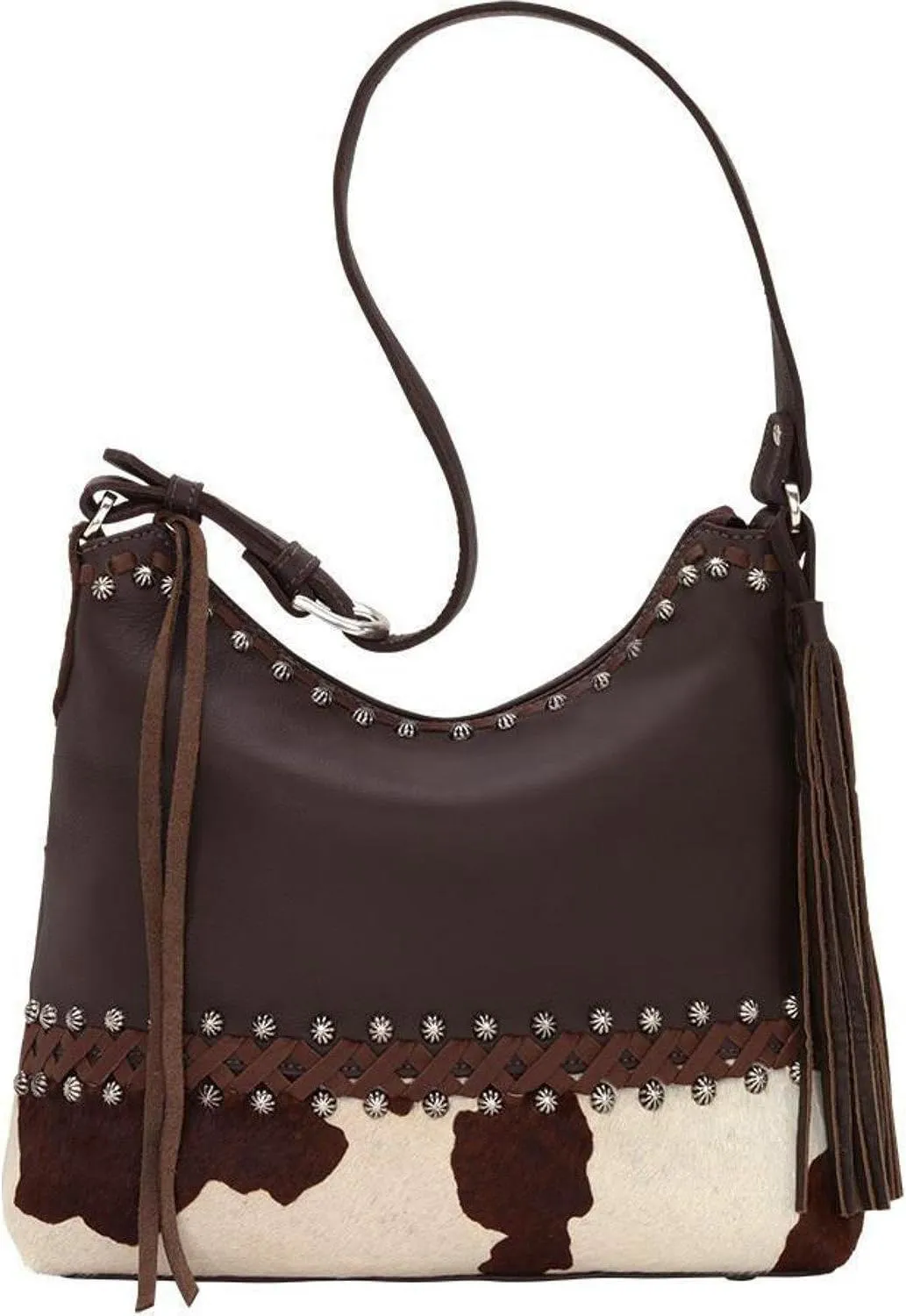 American West Leather Shoulder Bag for Women