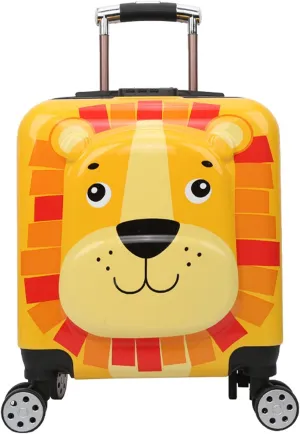 AMONIDA Toddler Suitcase, Unisex 18in Kids Luggage for Outdoor (18in)