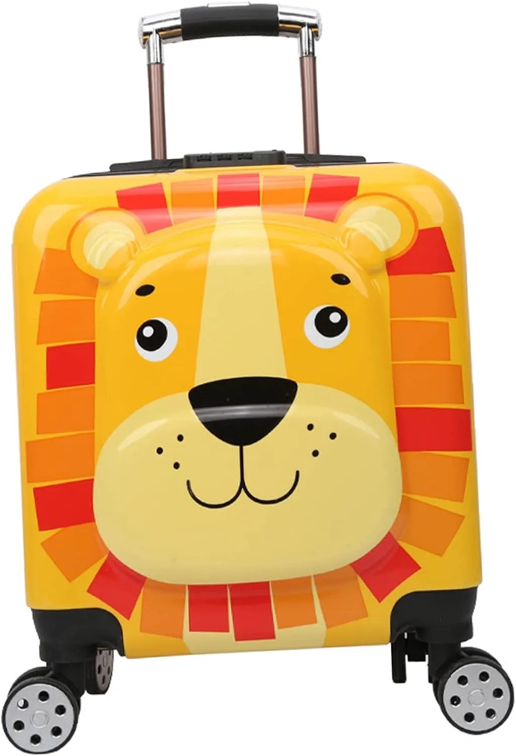 AMONIDA Toddler Suitcase, Unisex 18in Kids Luggage for Outdoor (18in)