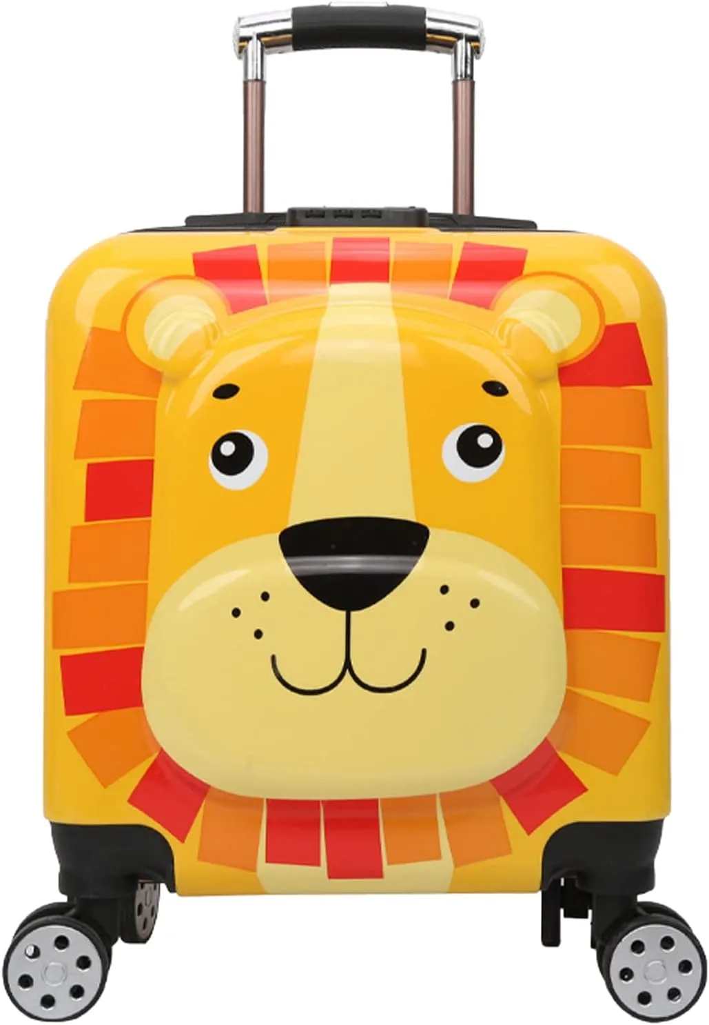AMONIDA Toddler Suitcase, Unisex 18in Kids Luggage for Outdoor (18in)