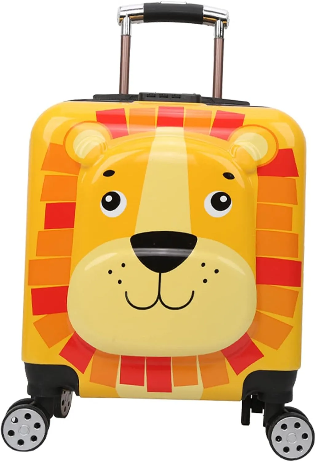 AMONIDA Toddler Suitcase, Unisex 18in Kids Luggage for Outdoor (18in)