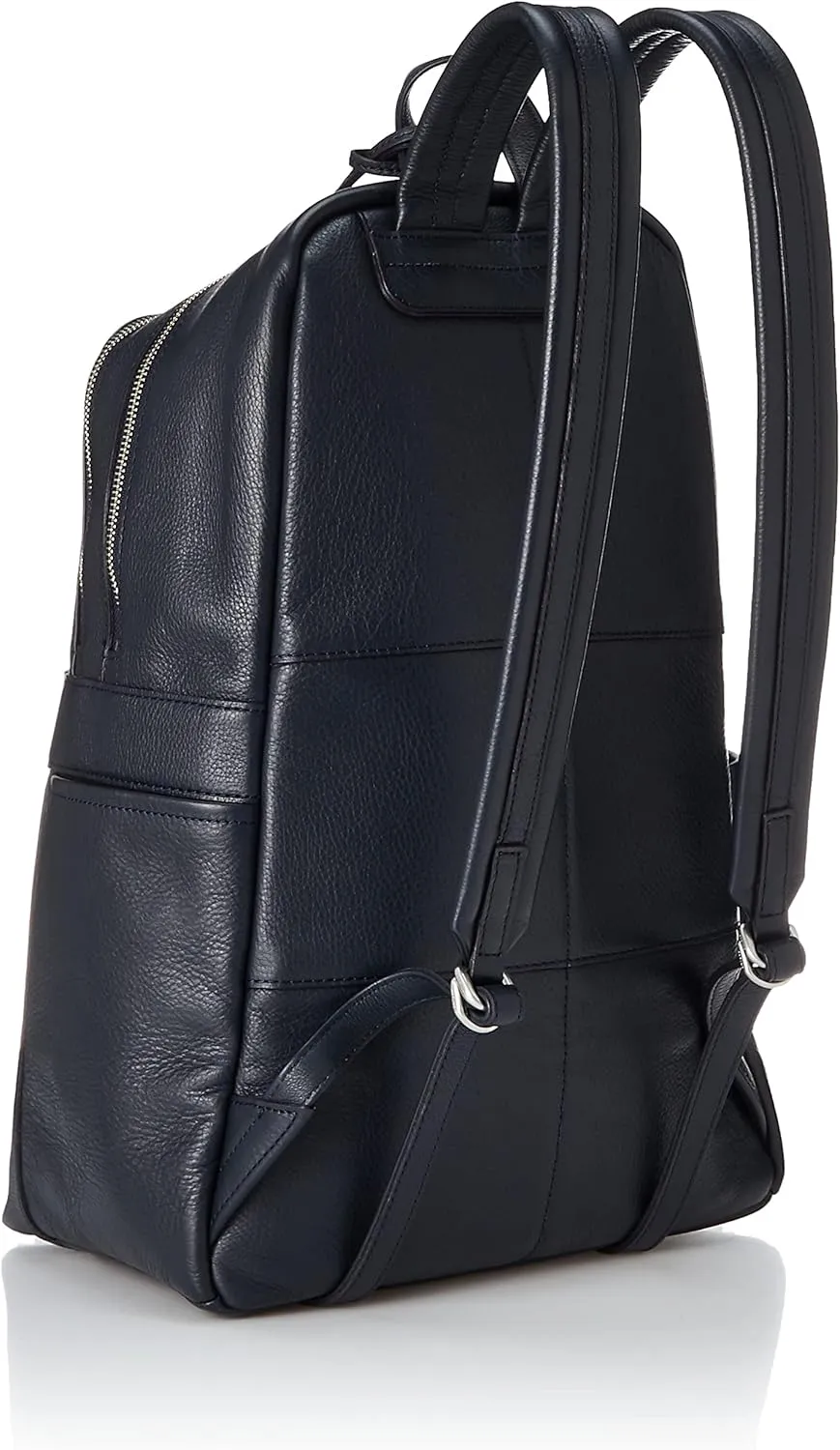 Aniari Backpack, Shrunken Leather, Navy