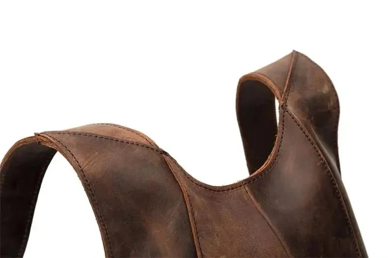 Anti-theft Genuine Leather Backpack For Women