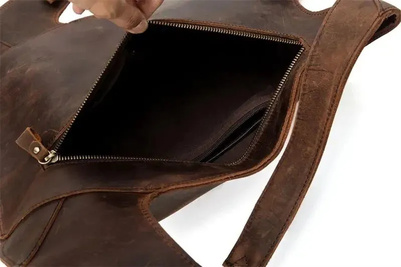 Anti-theft Genuine Leather Backpack For Women