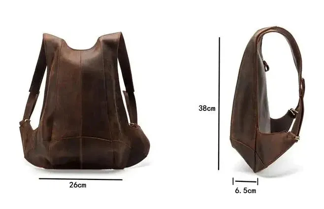 Anti-theft Genuine Leather Backpack For Women