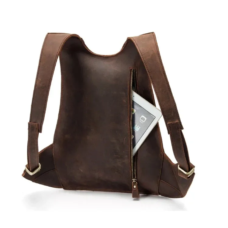 Anti-theft Genuine Leather Backpack For Women