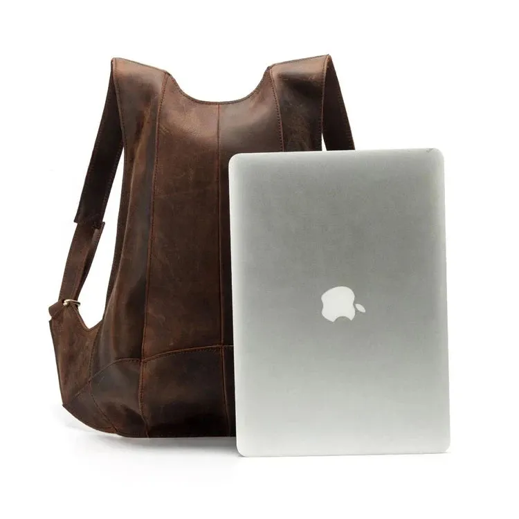 Anti-theft Genuine Leather Backpack For Women