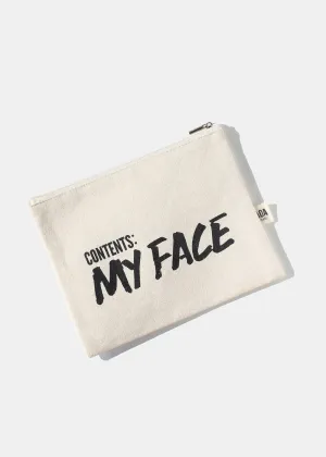 AOA Canvas Pouch - Contents: MY FACE