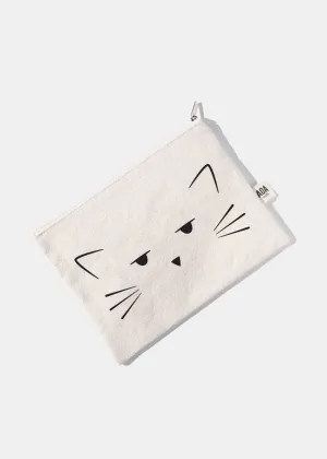 AOA Canvas Pouch - Cutie Cat