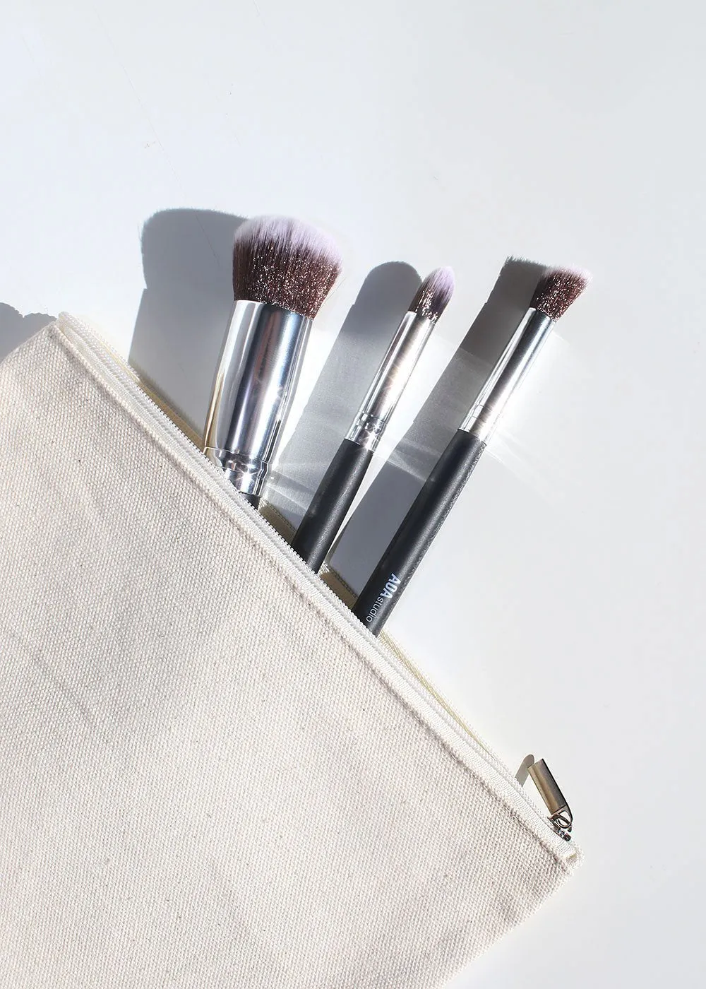 AOA Canvas Pouch - Eyelashes