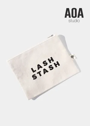 AOA Canvas Pouch - Lash Stash