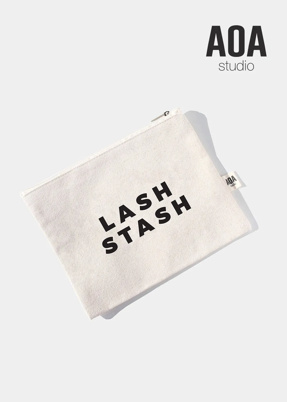 AOA Canvas Pouch - Lash Stash