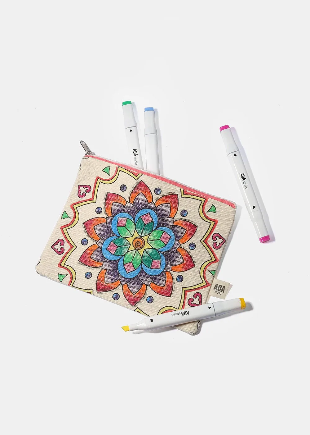 AOA Canvas Pouch - Watermelon Sketch
