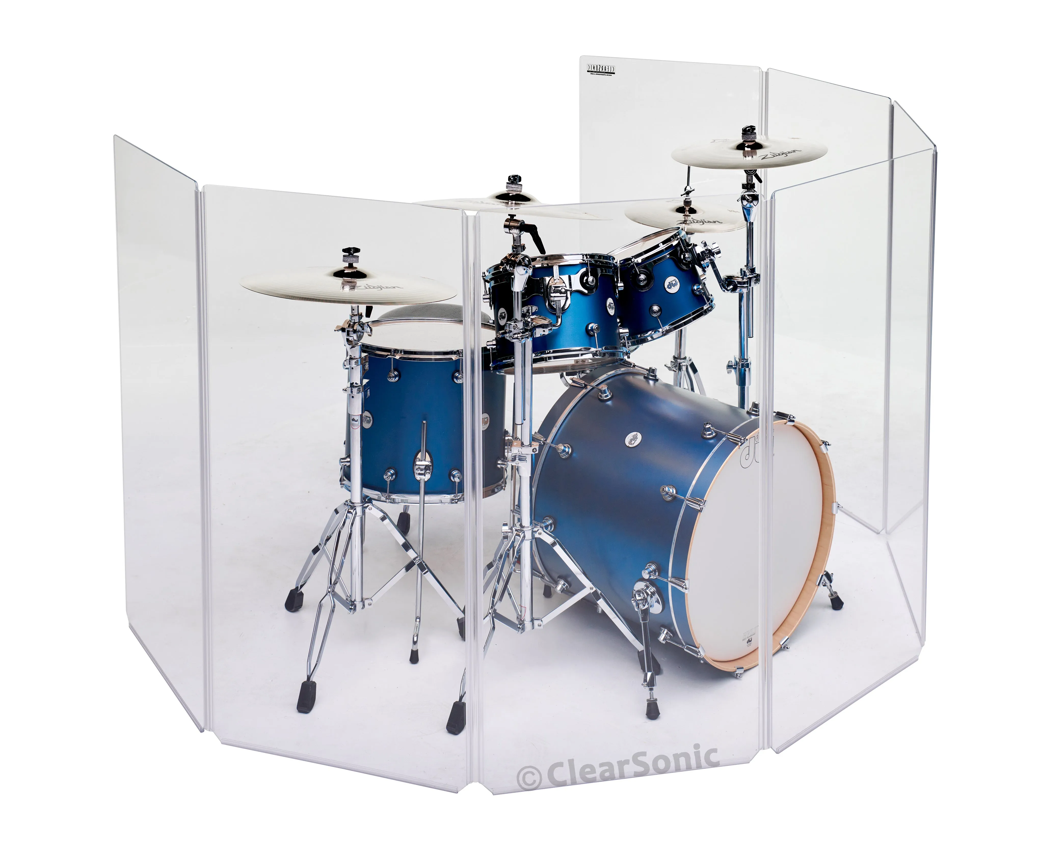 AR2448x7 Abrasion Resistant 2 foot by 4 foot 7 panel drum Shield