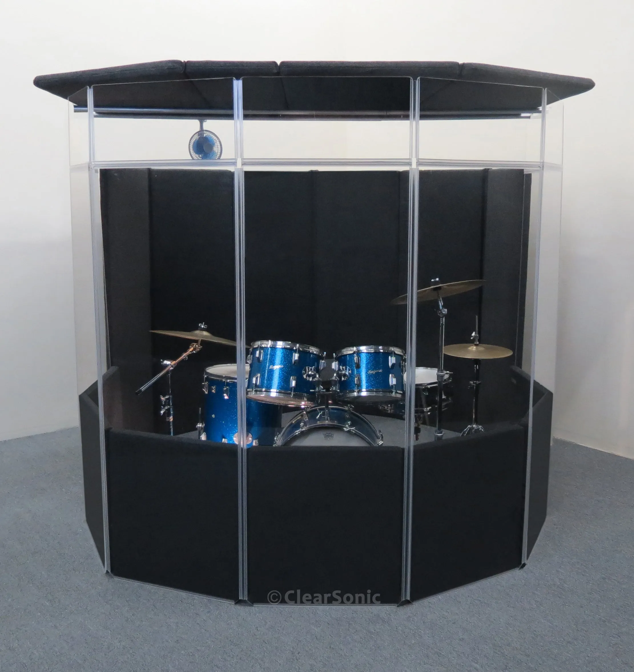 AR2466x3 Abrasion Resistant 3 panel 5.5 ft Heavy Duty Drum shield